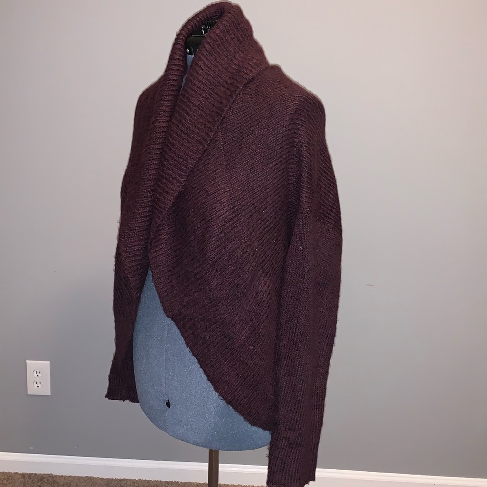 Plum sweater